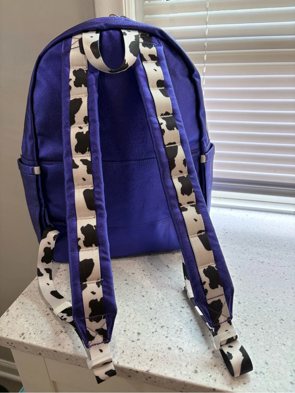 NWT STATE Purple Metallic Kane Kids Travel Cowgirl
